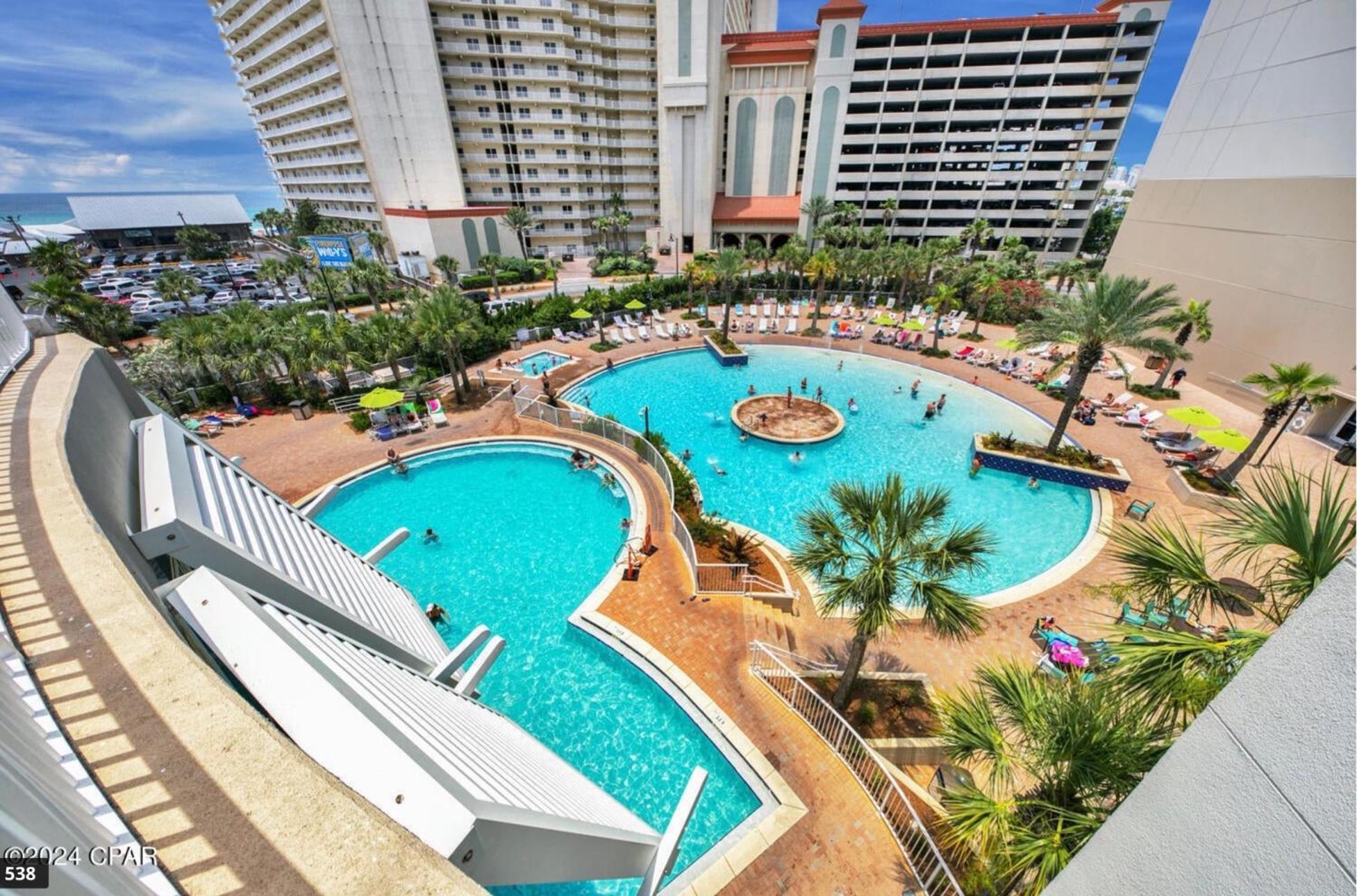 Apartment Remodeled 3bd Bunks! Floor Family Resort! 5 Pools! By Dolce Getaways Pcb Panama City Beach
